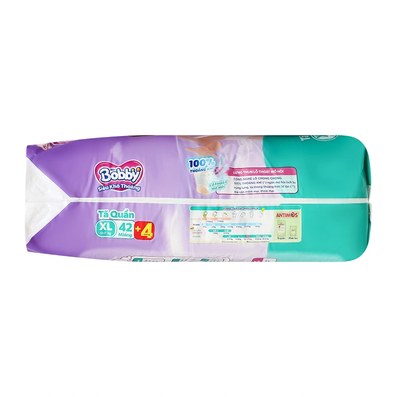 Tã quần Bobby size M 56 + 4 miếng (6 - 11 kg) - Giao bao bì ngẫu nhiên 36
