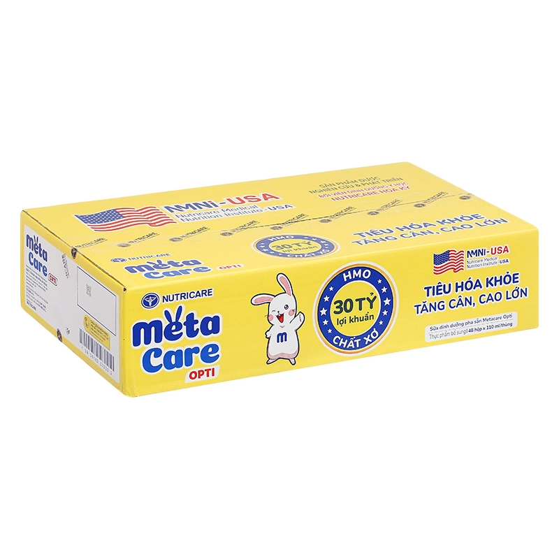 Thùng 48 hộp sữa pha sẵn MetaCare Opti 110 ml (từ 1 tuổi) 3