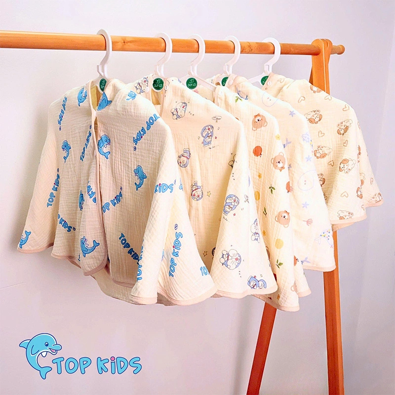 Áo choàng TOP KIDS 4 lớp 0 - 24 tháng - Mẫu ngẫu nhiên 2