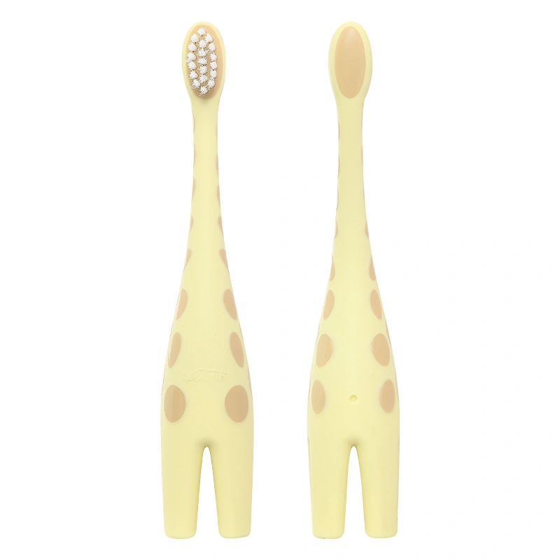 Bàn chải cho bé Dr.Brown's lông siêu mềm (0 - 3 tuổi) - Màu vàng 3