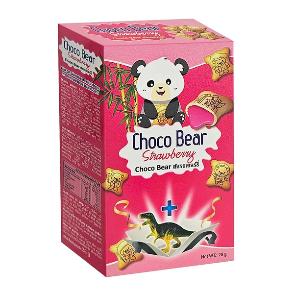 Bánh quy gấu đồ chơi khủng long VFOODS (từ 2 tuổi)