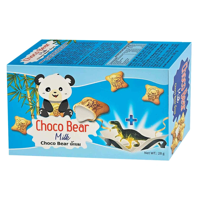 Bánh quy gấu đồ chơi khủng long VFOODS  vị dâu hộp 28g (từ 2 tuổi) 6
