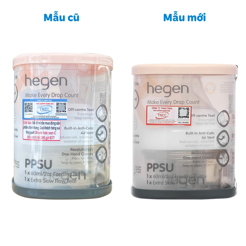 Bình sữa nhựa PPSU Hegen cổ rộng 240 ml (3 – 6 tháng) 22