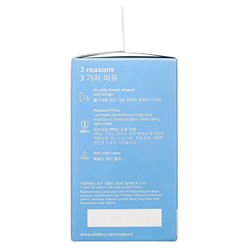 Bình sữa nhựa PPSU Philips Avent SCY943/01 cổ rộng 260 ml (1 - 3 tháng) 24