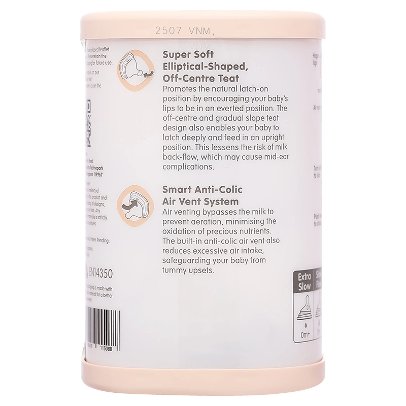 Bộ 2 núm ti Hegen cổ rộng size M (3 - 6 tháng) 18