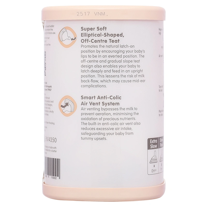 Bộ 2 núm ti Hegen cổ rộng size M (3 - 6 tháng) 49