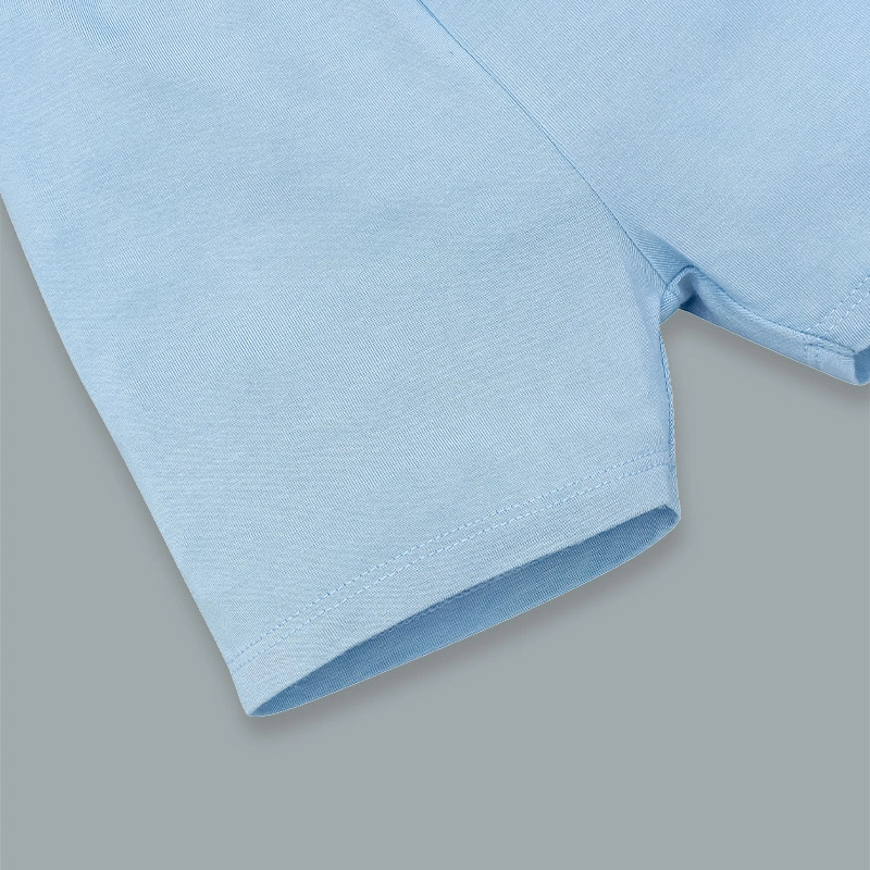 Bộ sát nách bé trai Lullaby NH372N màu trắng - xanh 10