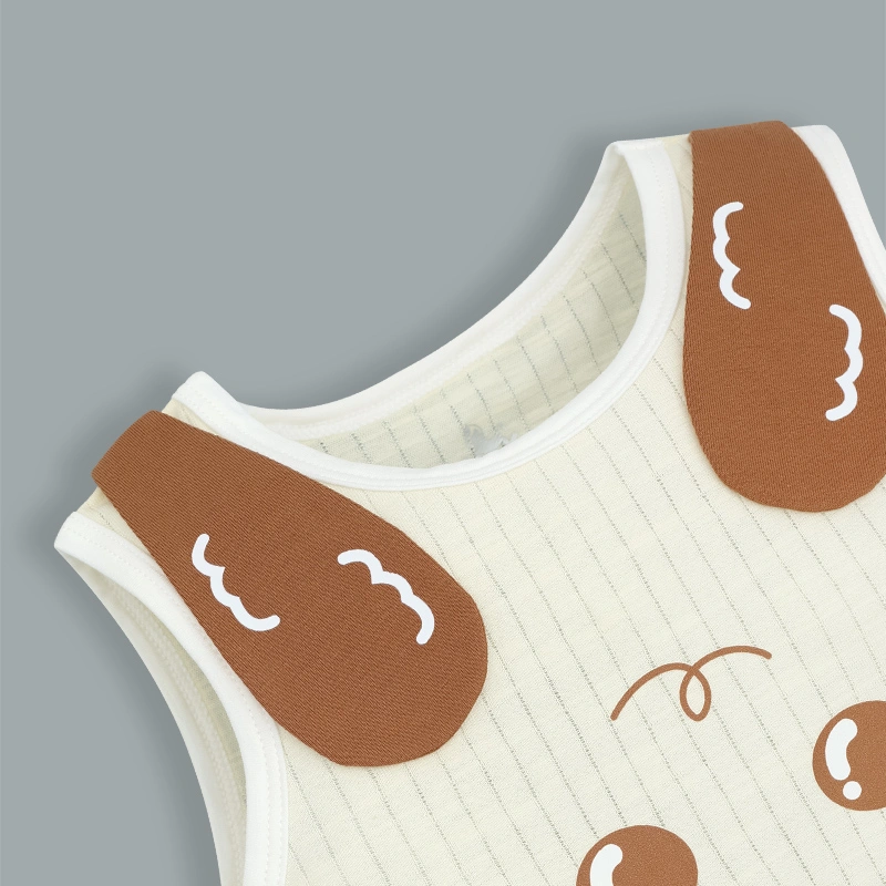 Bộ sát nách bé trai Pony Kids in cún màu xanh 16