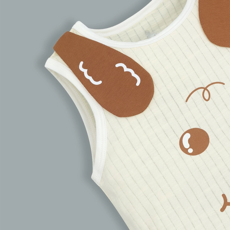 Bộ sát nách bé trai Pony Kids in cún màu xanh 17