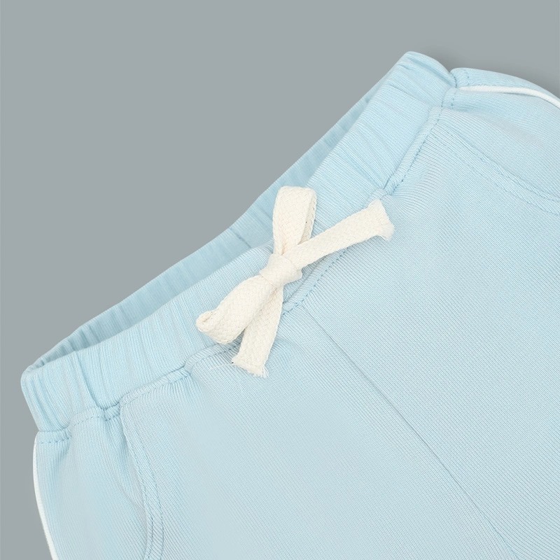 Bộ tay ngắn bé trai Lullaby NH479N màu kem - xanh 10