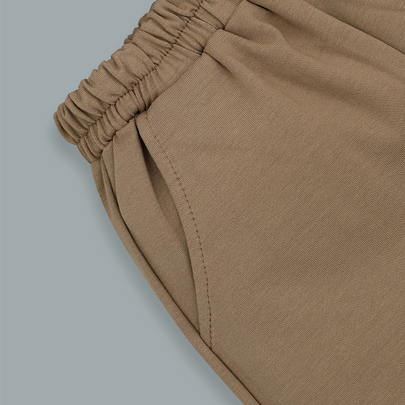 Bộ tay ngắn bé gái in hình mặt cười Ualarogo UR3862 màu xám 13