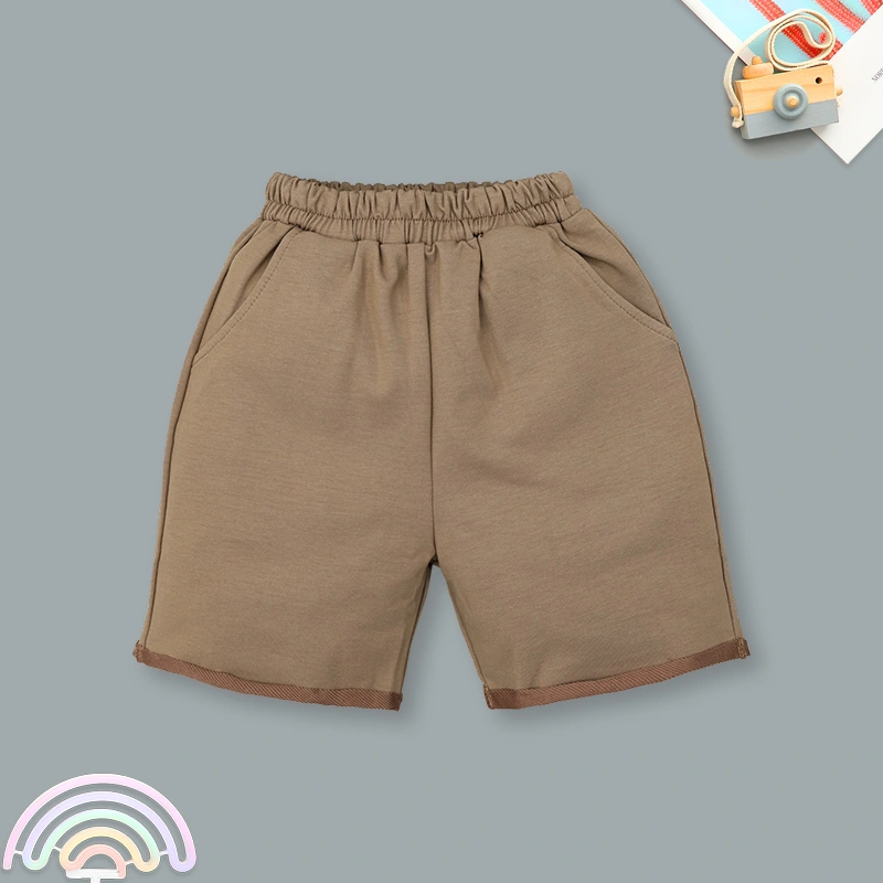 Bộ tay ngắn bé gái in hình mặt cười Ualarogo UR3862 màu xám 9