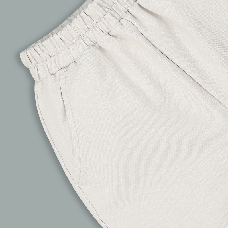 Bộ tay ngắn bé gái in hình mặt cười Ualarogo UR3862 màu xám 26