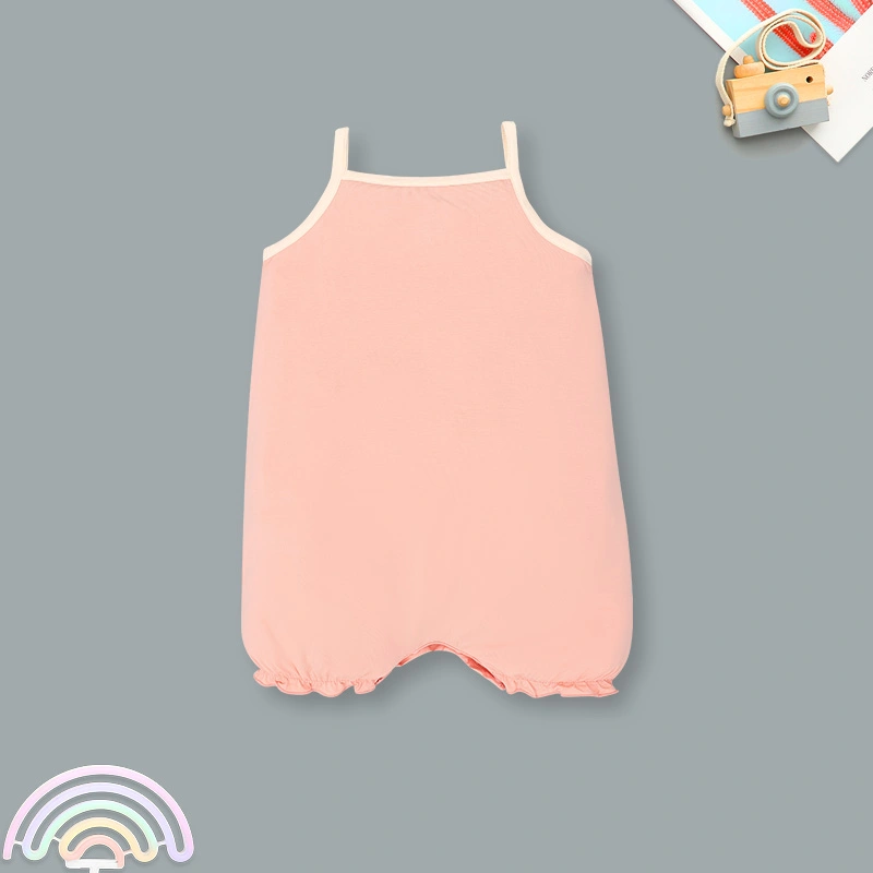 Bodysuit bé gái Lullaby NH417N in chữ màu cam 2