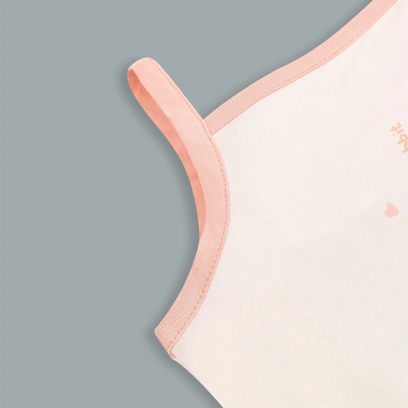 Bodysuit bé gái Lullaby NH417N in chữ màu cam 11