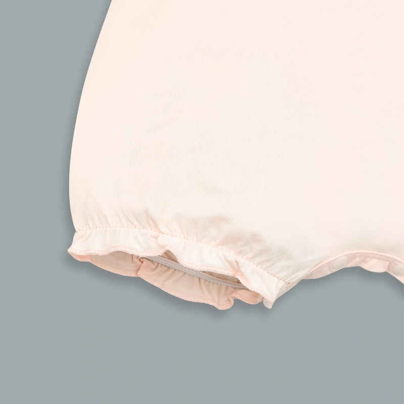 Bodysuit bé gái Lullaby NH417N in chữ màu cam 12