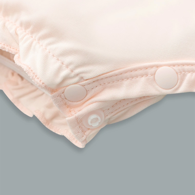 Bodysuit bé gái Lullaby NH417N in chữ màu cam 13