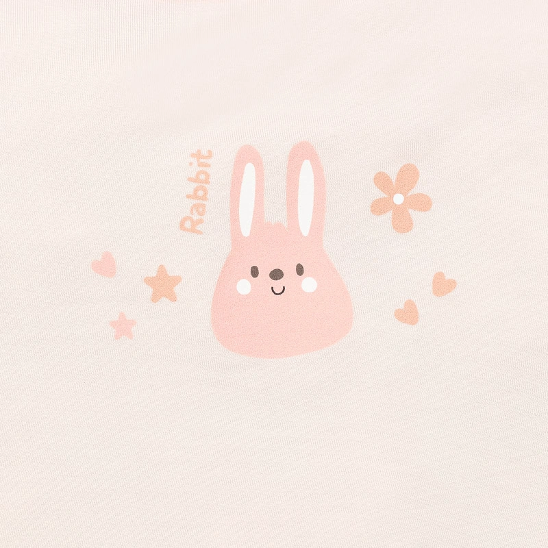 Bodysuit bé gái Lullaby NH417N in chữ màu cam 14