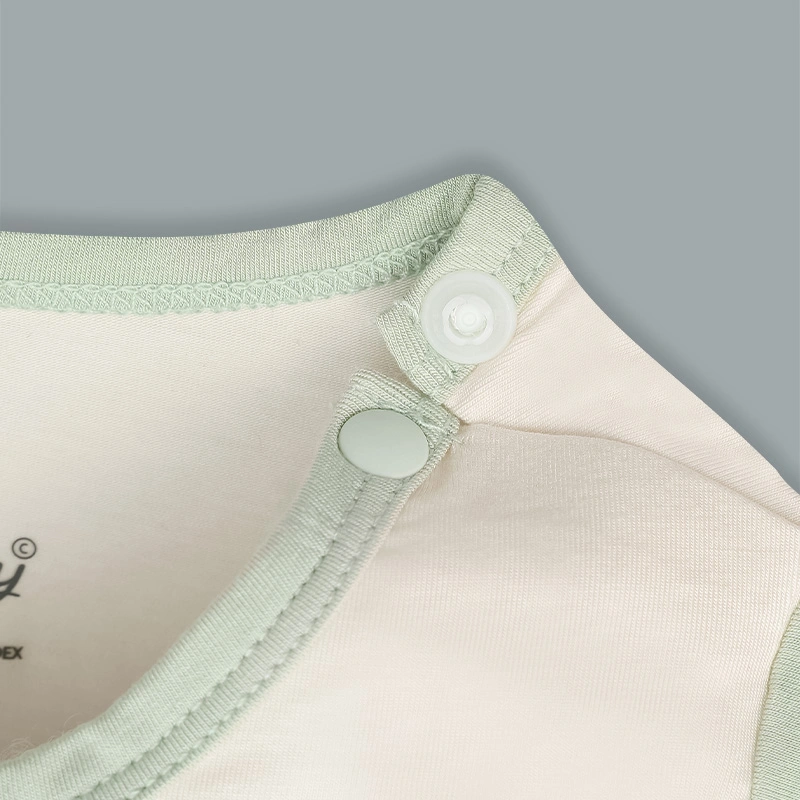 Bodysuit bé trai Lullaby NH416N in chữ màu kem 5