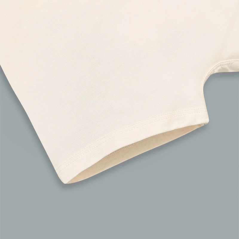 Bodysuit bé trai Lullaby NH416N in chữ màu kem 6