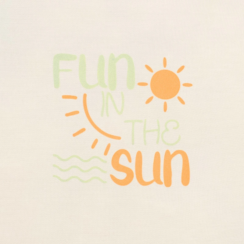 Bodysuit bé trai Lullaby NH416N in chữ màu kem 7