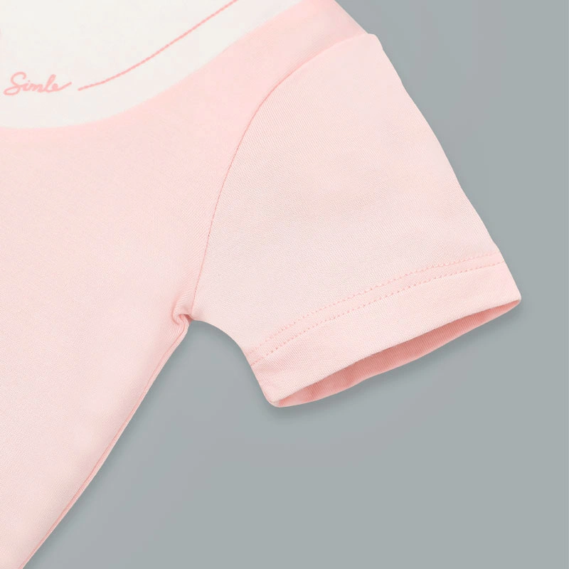 Bodysuit cài chéo phối cổ ngọt ngào La Pomme màu be 17