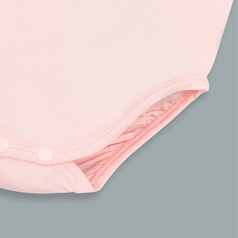 Bodysuit cài chéo phối cổ ngọt ngào La Pomme màu be 18