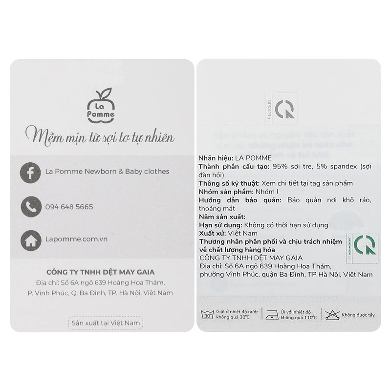 Bodysuit cài giữa La Pomme cổ cách điệu công chúa đáng yêu màu hồng 13