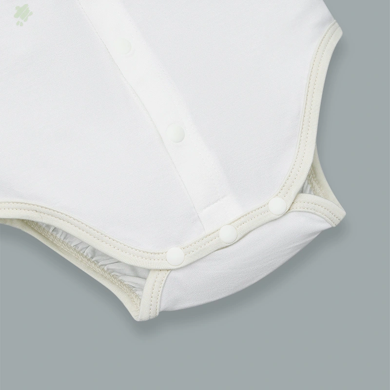 Bodysuit cài giữa La Pomme họa tiết nhí cách điệu màu hồng 14