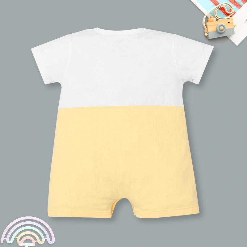 Bodysuit tay ngắn in HEY! Pony Kids màu vàng 2