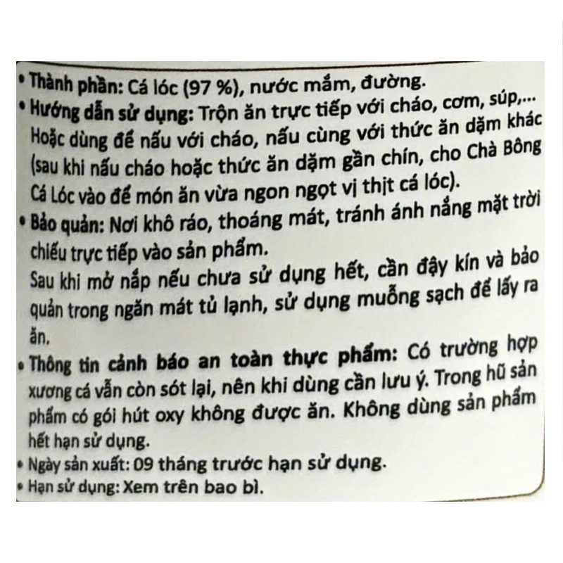 Chà bông tôm USFOODY hũ 10g (từ 7 tháng) - Giao bao bì ngẫu nhiên 15
