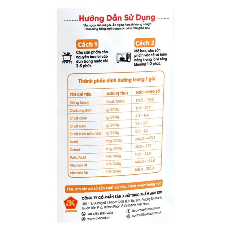 Combo 3 gói cháo tươi Cây Thị vị bồ câu, chùm ngây gói 240g (từ 7 tháng) 8