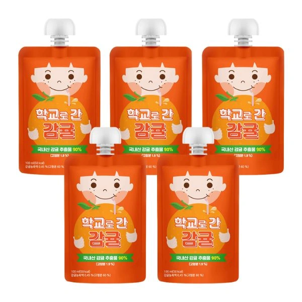 Combo 5 túi nước trái cây Aram Farm (từ 1 tuổi)