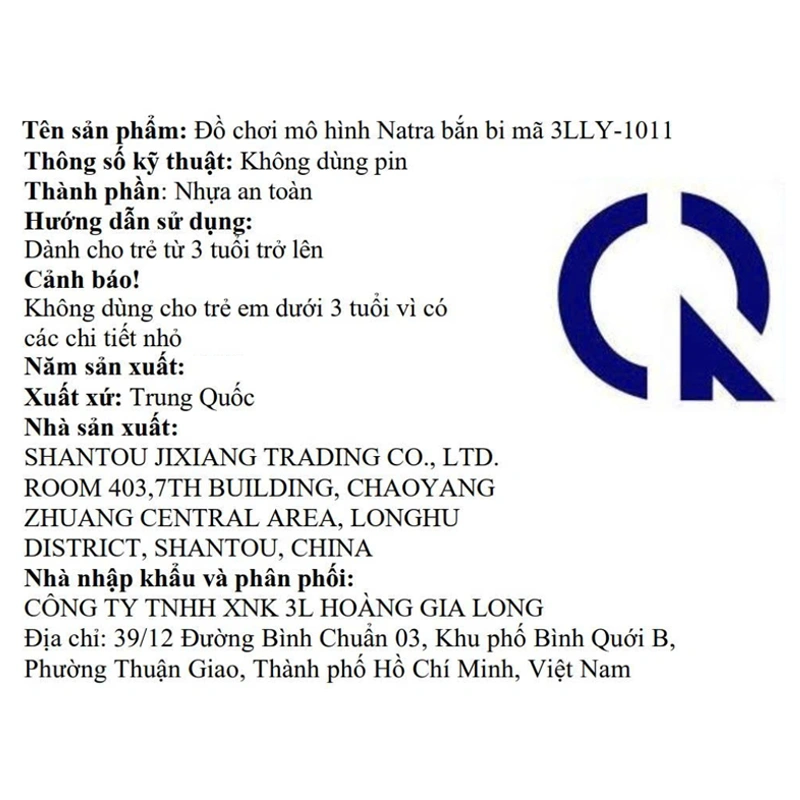 Đồ chơi bắn bi Natra 3L 3LLY-1011 - Giao mẫu ngẫu nhiên 11