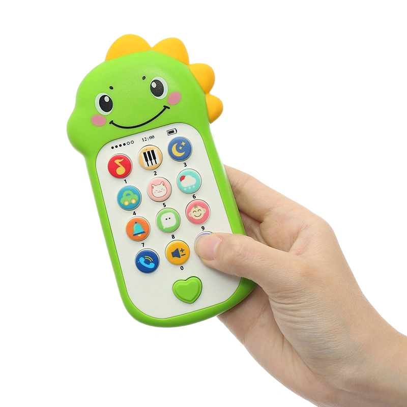 Đồ chơi điện thoại khủng long âm nhạc Huanger 3LHE0558 13