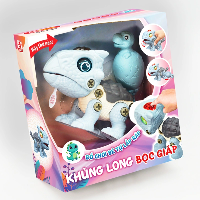 Đồ chơi khủng long bọc giáp CRESTA DK81386 2