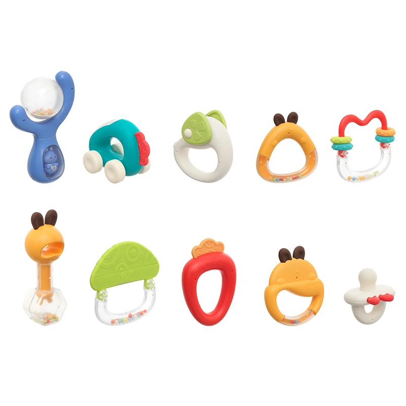 Đồ chơi lục lạc Bebeelin 3L1127-2D (10 chi tiết) 8