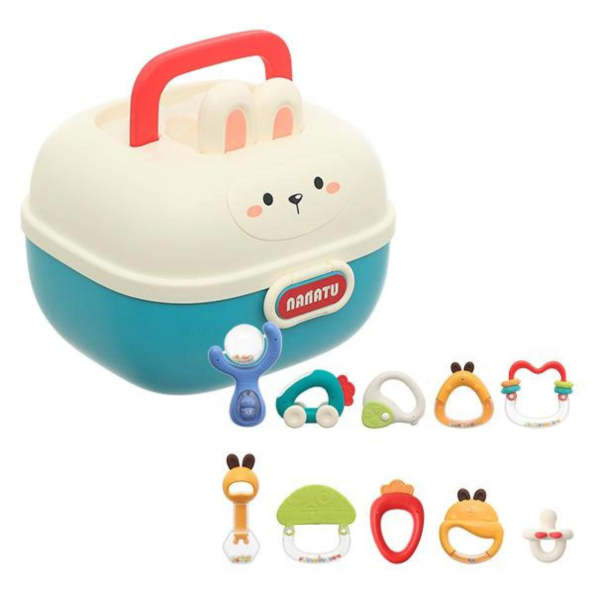 Đồ chơi lục lạc Bebeelin 3L1127-2D (10 chi tiết) 1