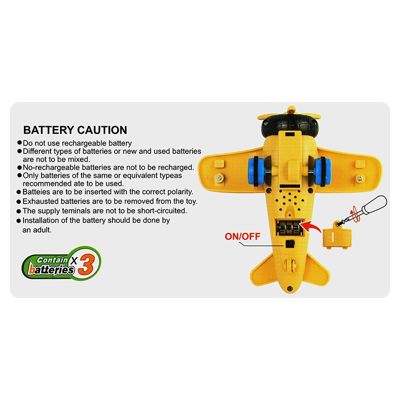 Đồ chơi mô hình máy bay ném bom 3L 3L7706 7