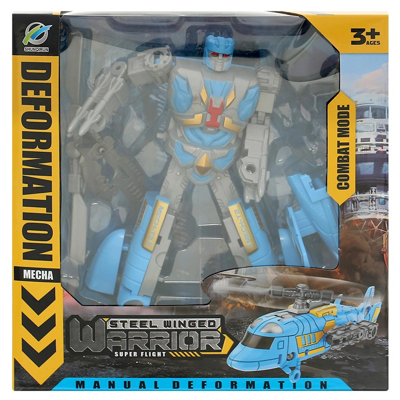Đồ chơi robot biến hình máy bay 3L 3L168-36 4