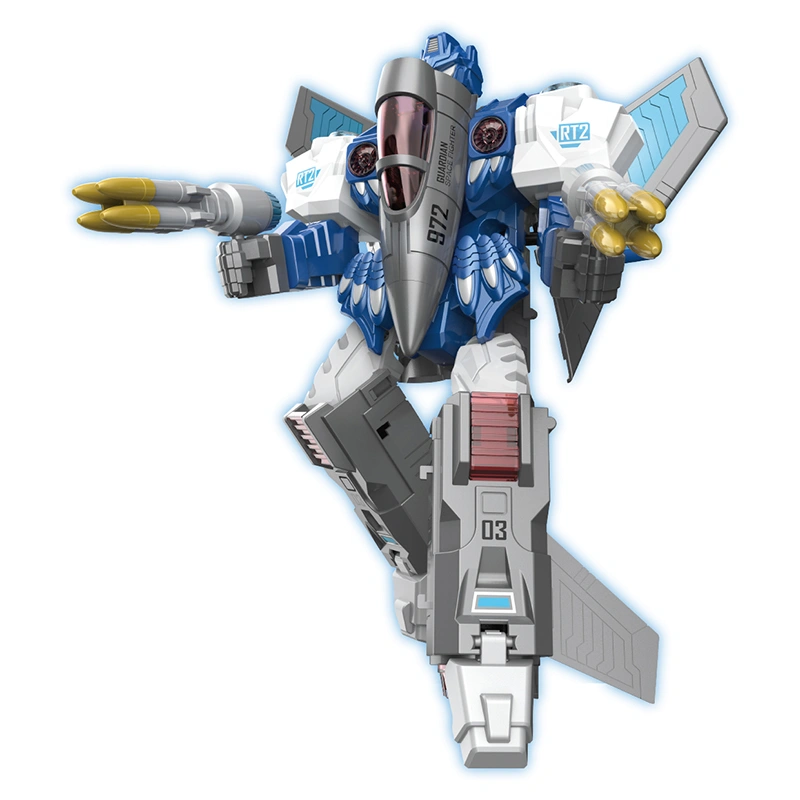 Đồ chơi robot biến hình phi cơ Vecto VT698B14/RD 4