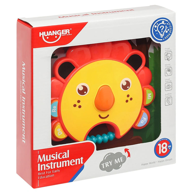 Đồ chơi trống cầm tay sư tử Huanger 3LHE0534 3