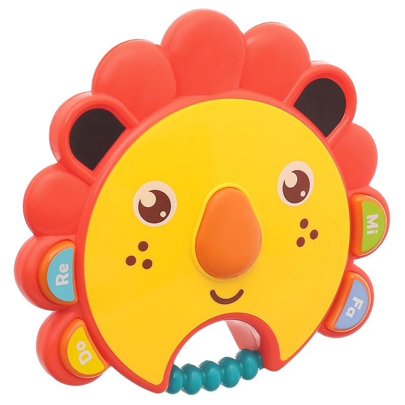 Đồ chơi trống cầm tay sư tử Huanger 3LHE0534 6