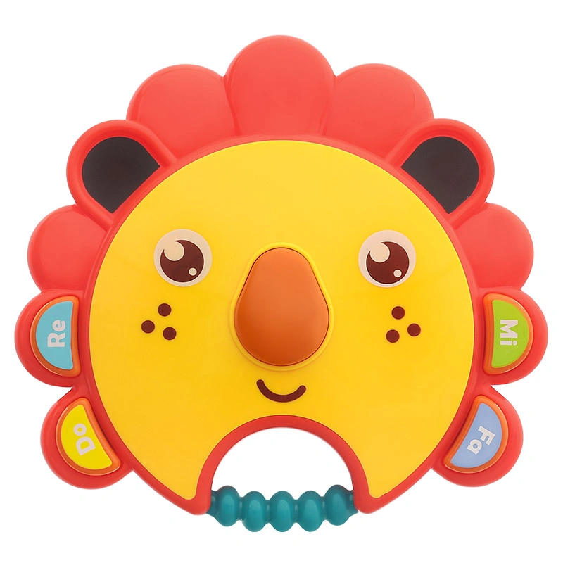 Đồ chơi trống cầm tay sư tử Huanger 3LHE0534 7