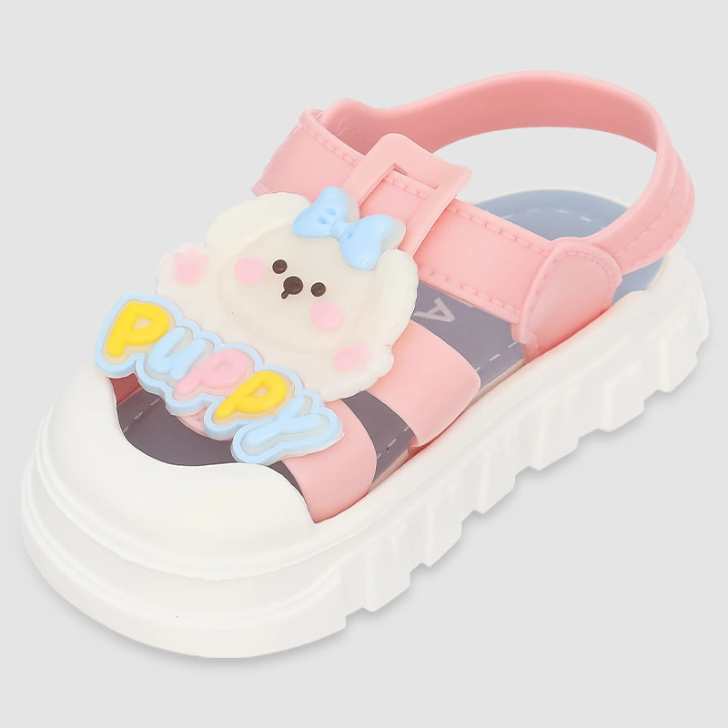 Giày sandal cho bé Á Châu Avakids AC75 màu hồng 2
