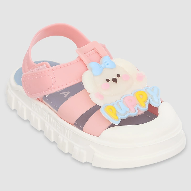 Giày sandal cho bé Á Châu Avakids AC75 màu hồng 3