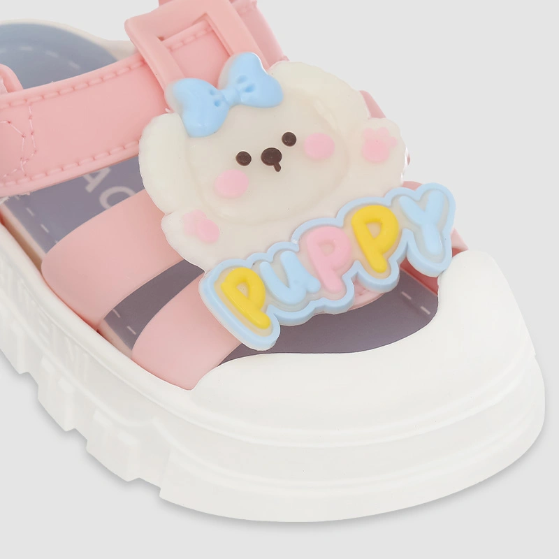 Giày sandal cho bé Á Châu Avakids AC75 màu hồng 5