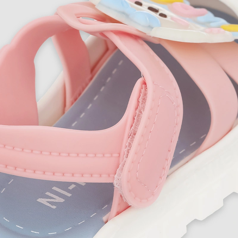 Giày sandal cho bé Á Châu Avakids AC75 màu hồng 7