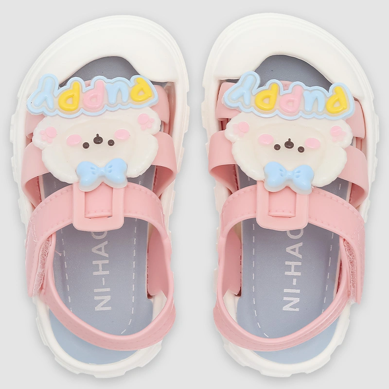 Giày sandal cho bé Á Châu Avakids AC75 màu hồng 8