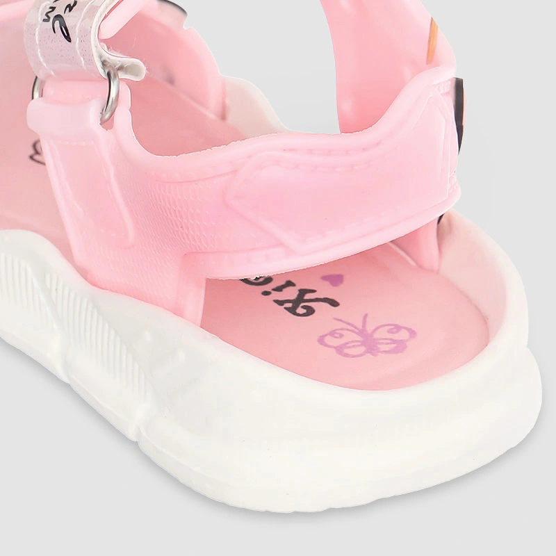 Giày sandal cho bé gái Á Châu Avakids AC76 màu hồng 6